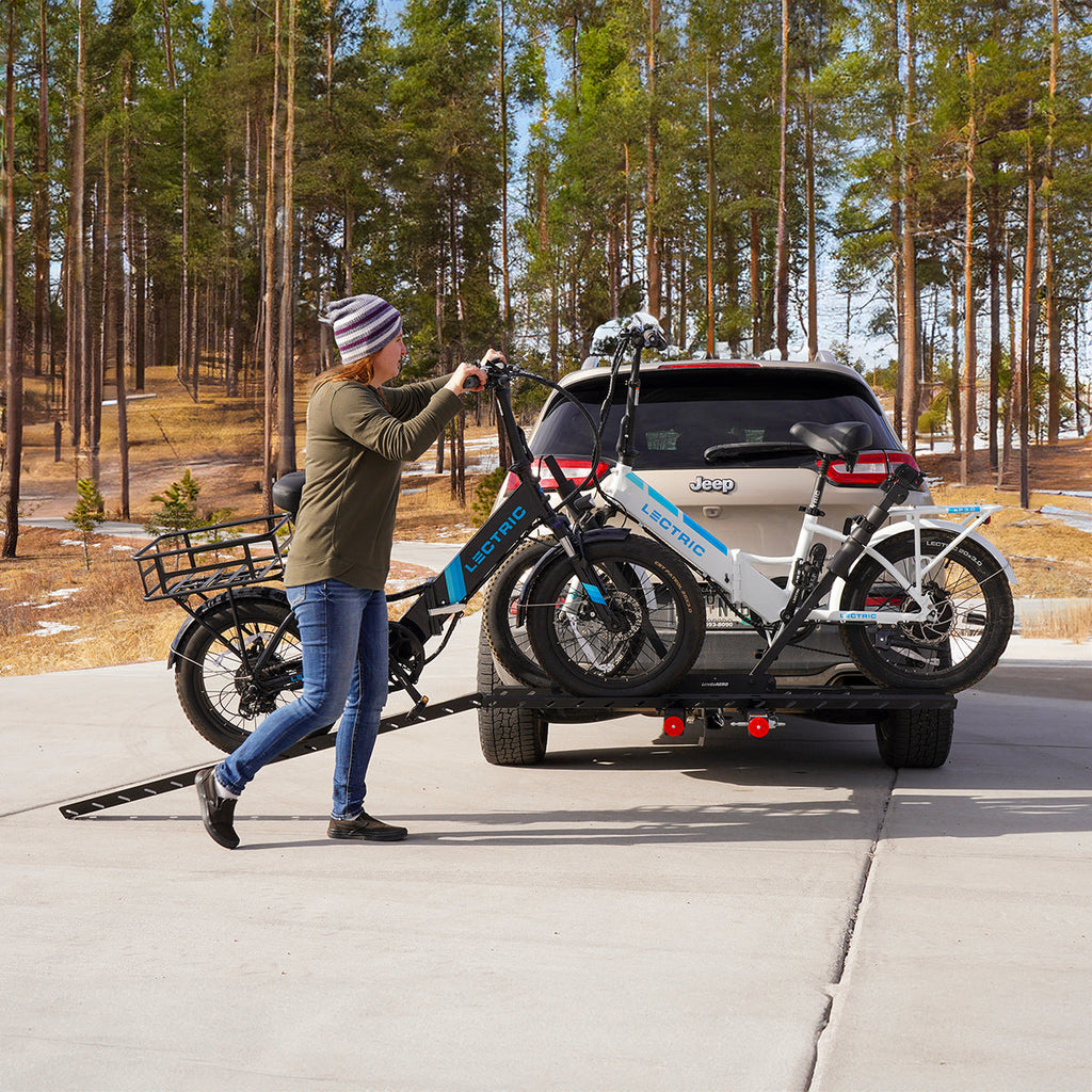 Easy load E-Bike Carrier with Ramp