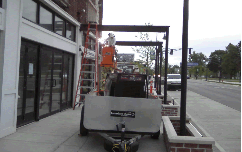 LittleGiant Trailer for Construction