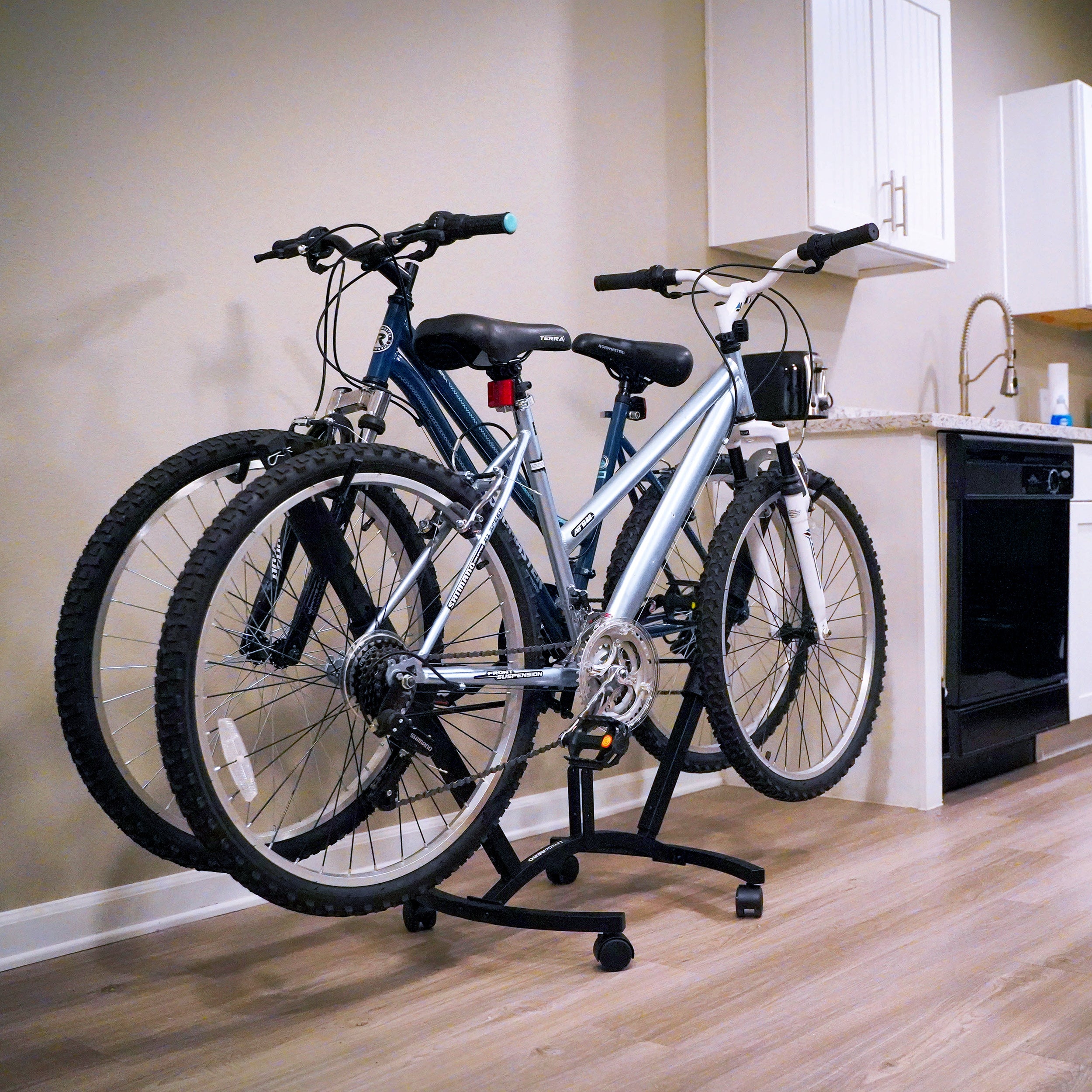 Introducing V-Tree Mobile Bicycle Storage Stands for Home, Garage