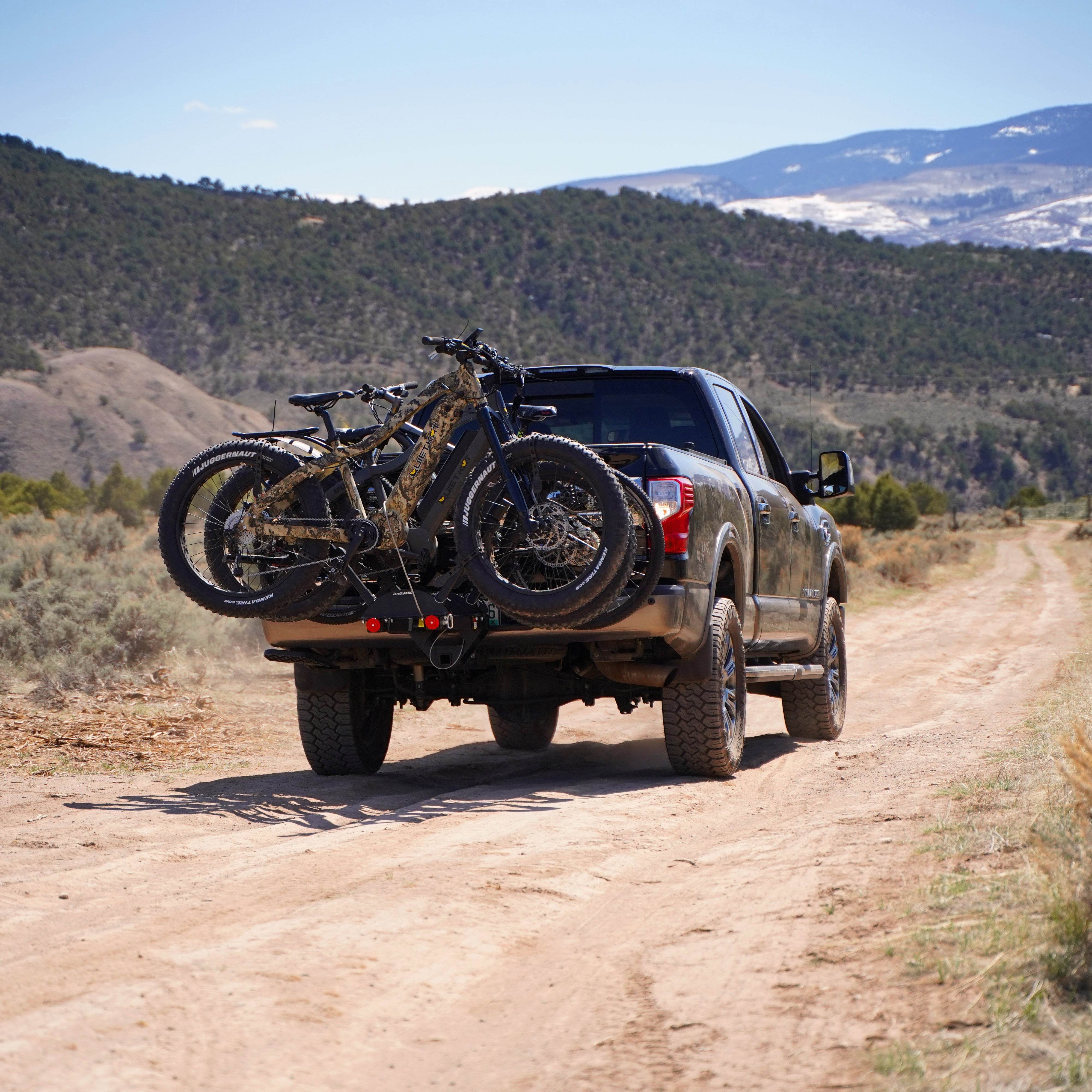 V-Lectric 3.0 Slideout Two Bike Carrier - Let's Go Aero