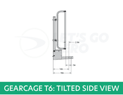 GearCage T6 Folding Cargo Rack - Let's Go Aero