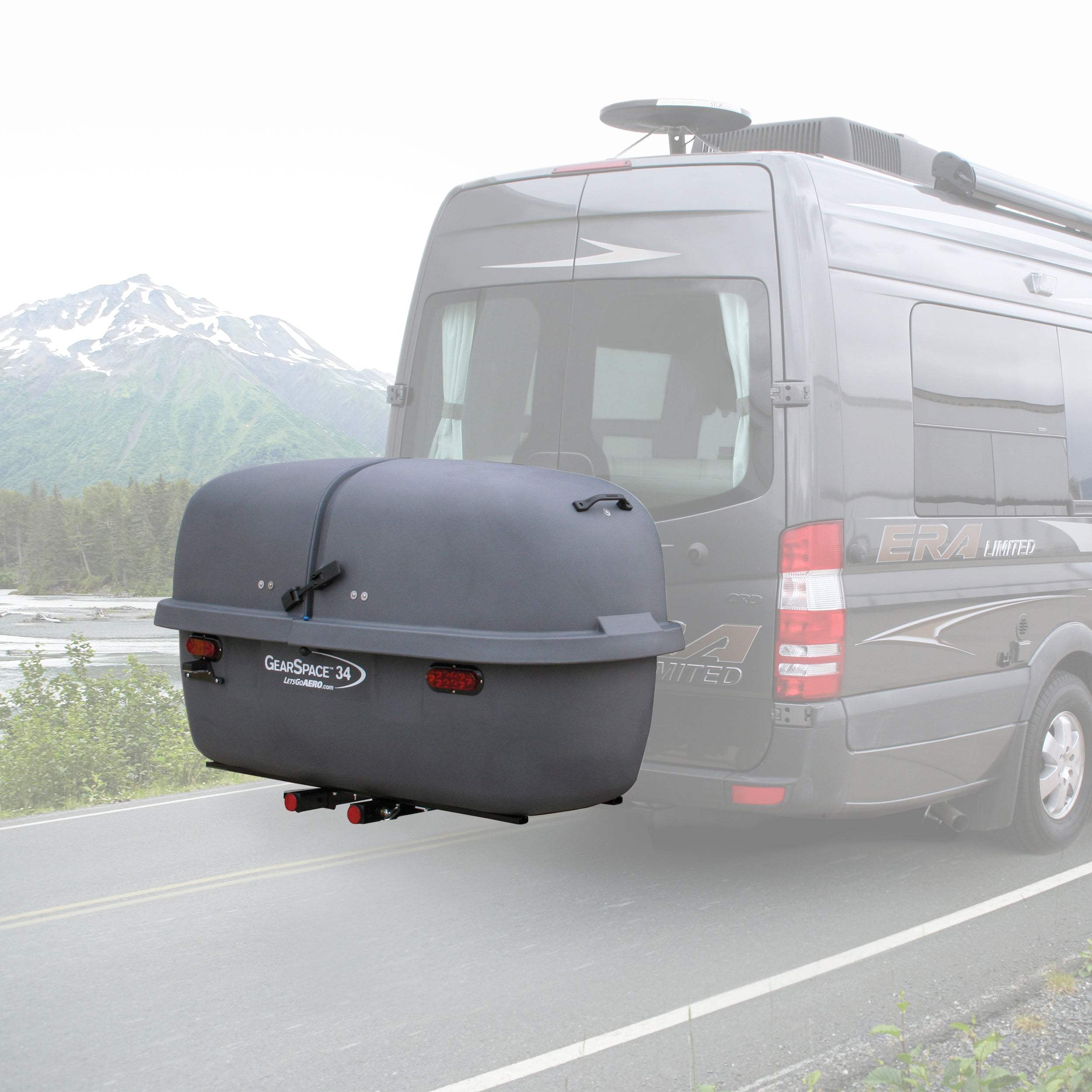 GearSpace Slideout Cargo Carrier - Dark Grey - Let's Go Aero