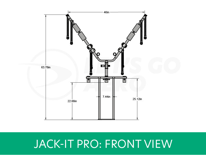 Jack-IT PRO Two Bike TwinSpin Expandable Carrier