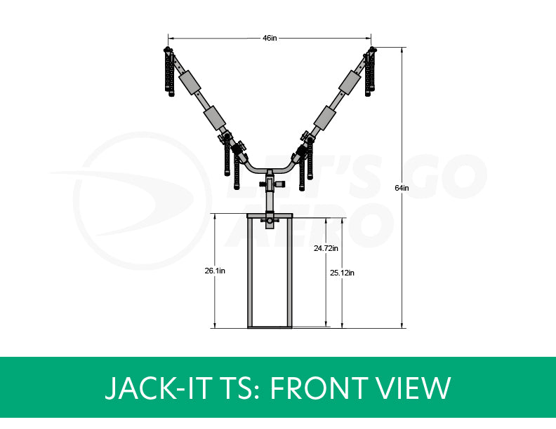 Jack-IT TS Two Bike TwinSpin Carrier