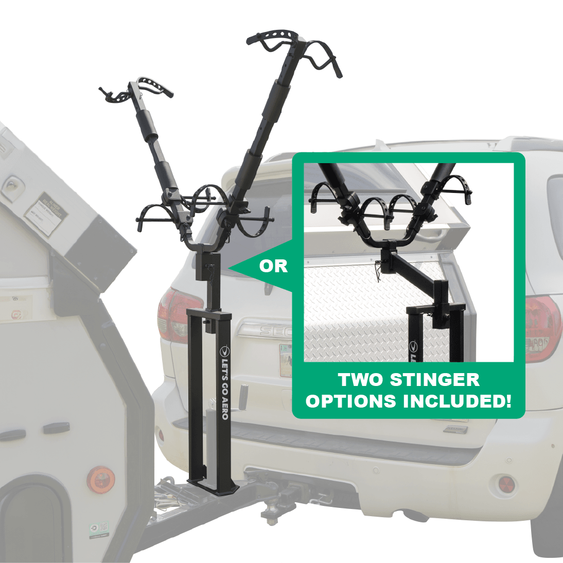 Jack-IT PLUS 2-Bike Carrier - Let's Go Aero
