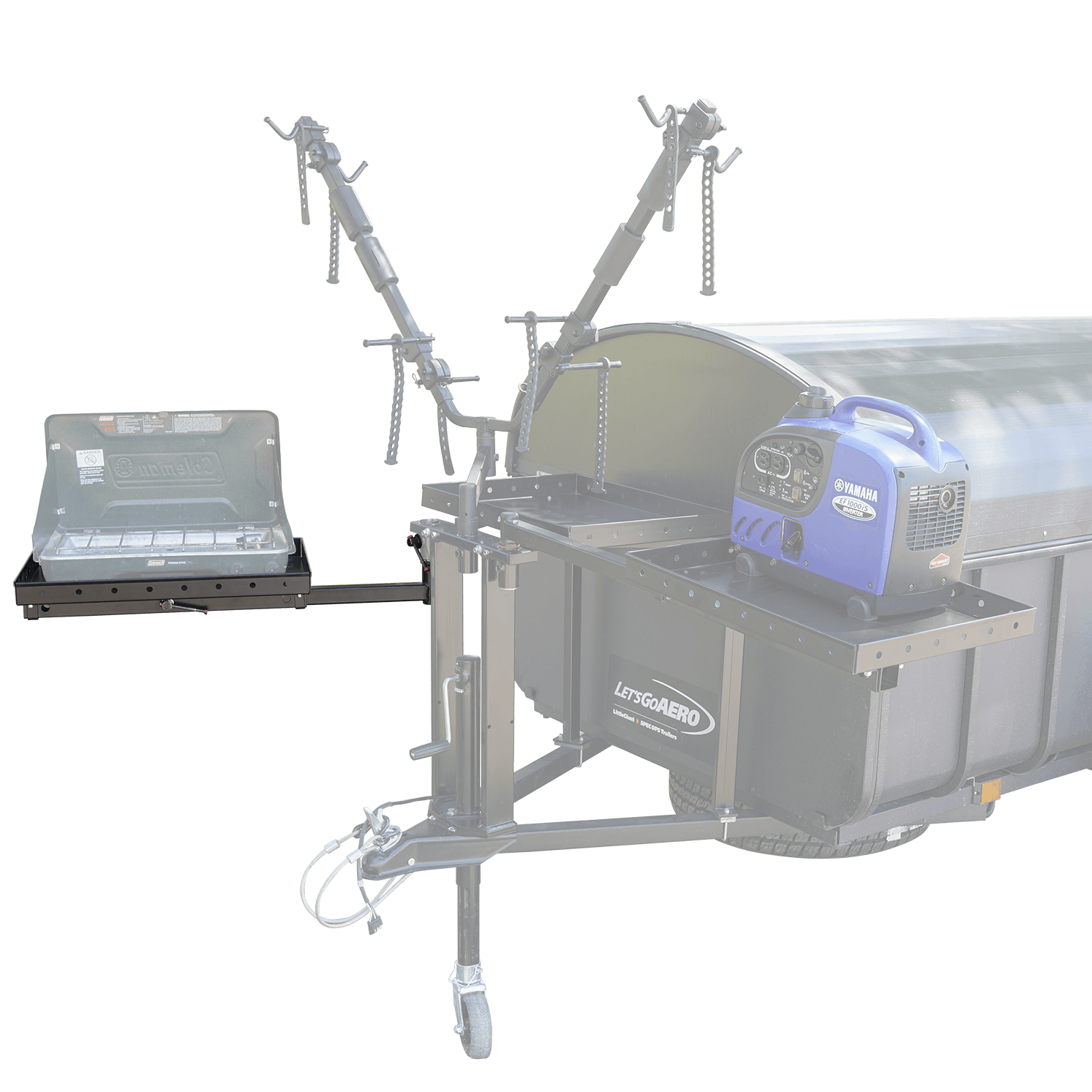 Table-IT Stow-N-Go Tray (Add-on for Jack-IT PRO) - Let's Go Aero