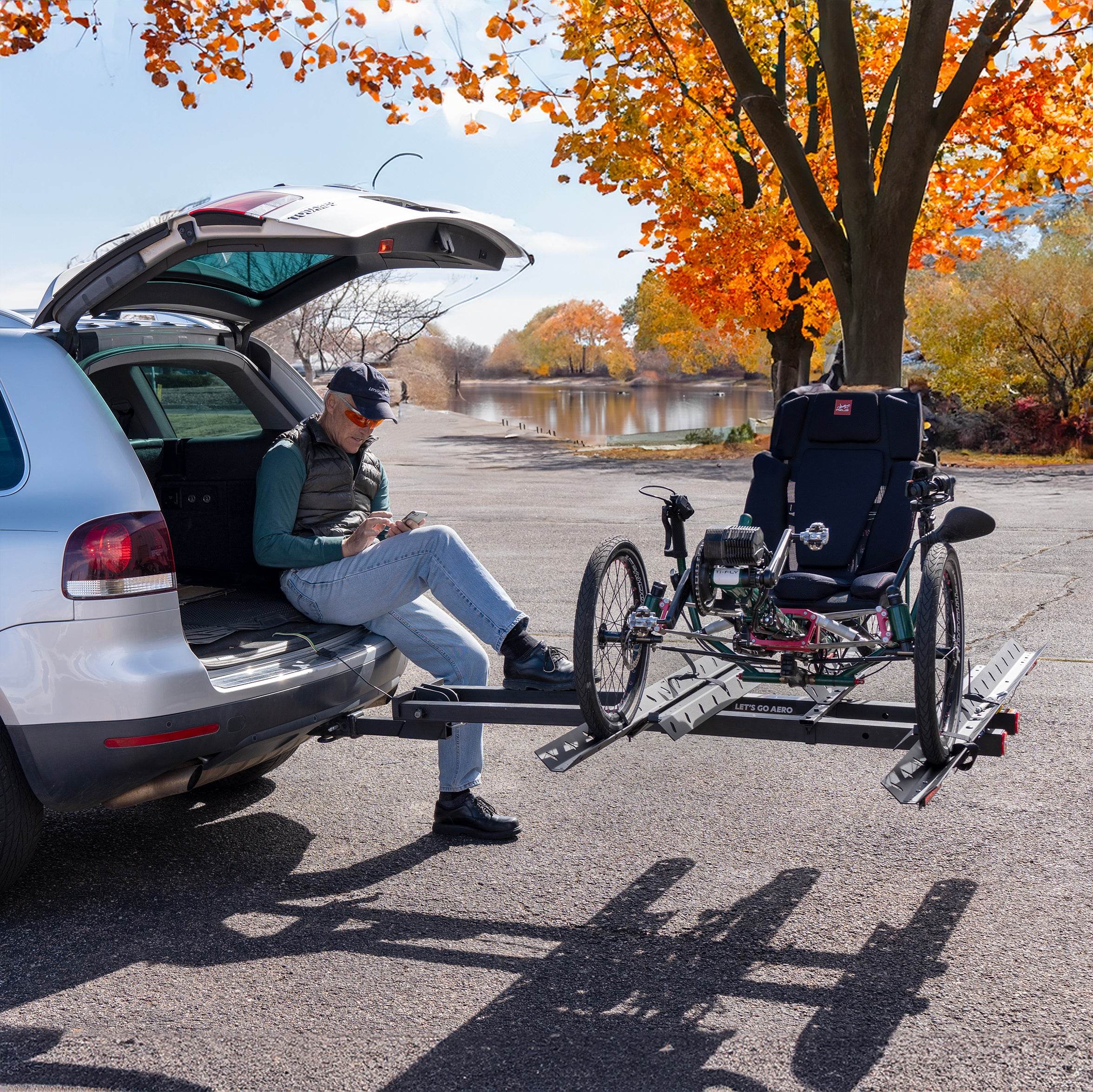 TriQuad Trike & Quad eBike Carrier - Let's Go Aero