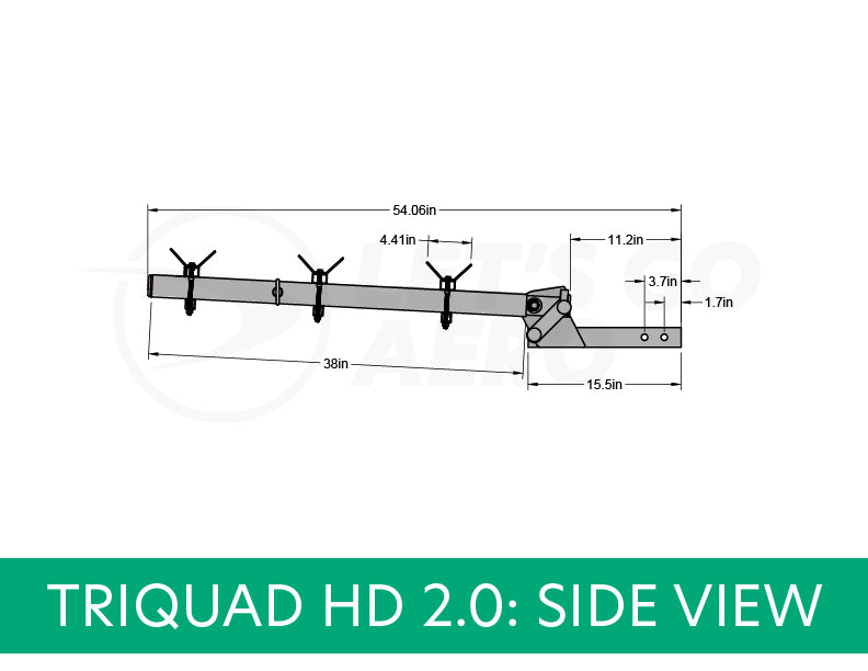 TriQuad HD 2.0 Heaviest Duty Trike & Quad eBike Carrier