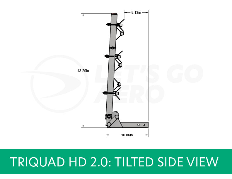 TriQuad HD 2.0 Heaviest Duty Trike & Quad eBike Carrier