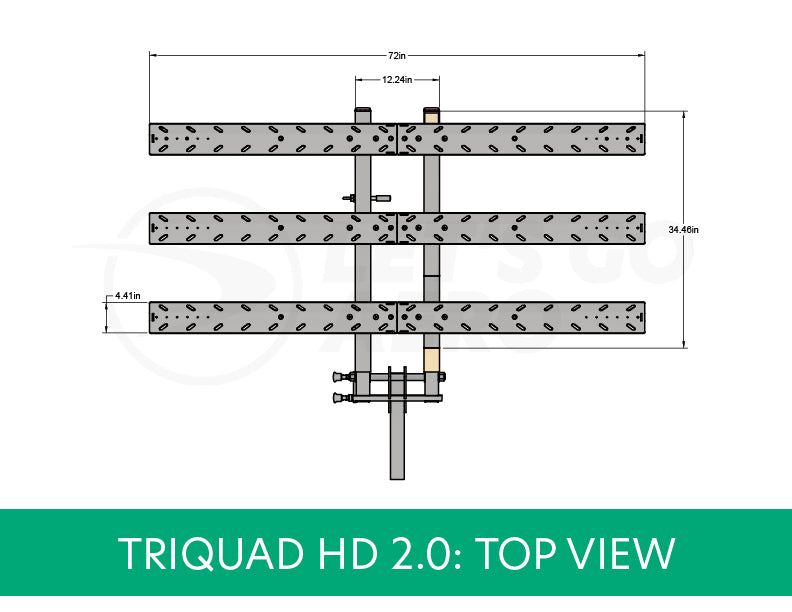 TriQuad HD 2.0 Heaviest Duty Trike & Quad eBike Carrier