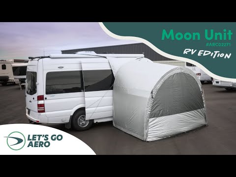 Moon Unit Shelter & Tailgate Tent - RV Van Edition