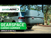 GearSpace Slideout Cargo Carrier - Dark Grey