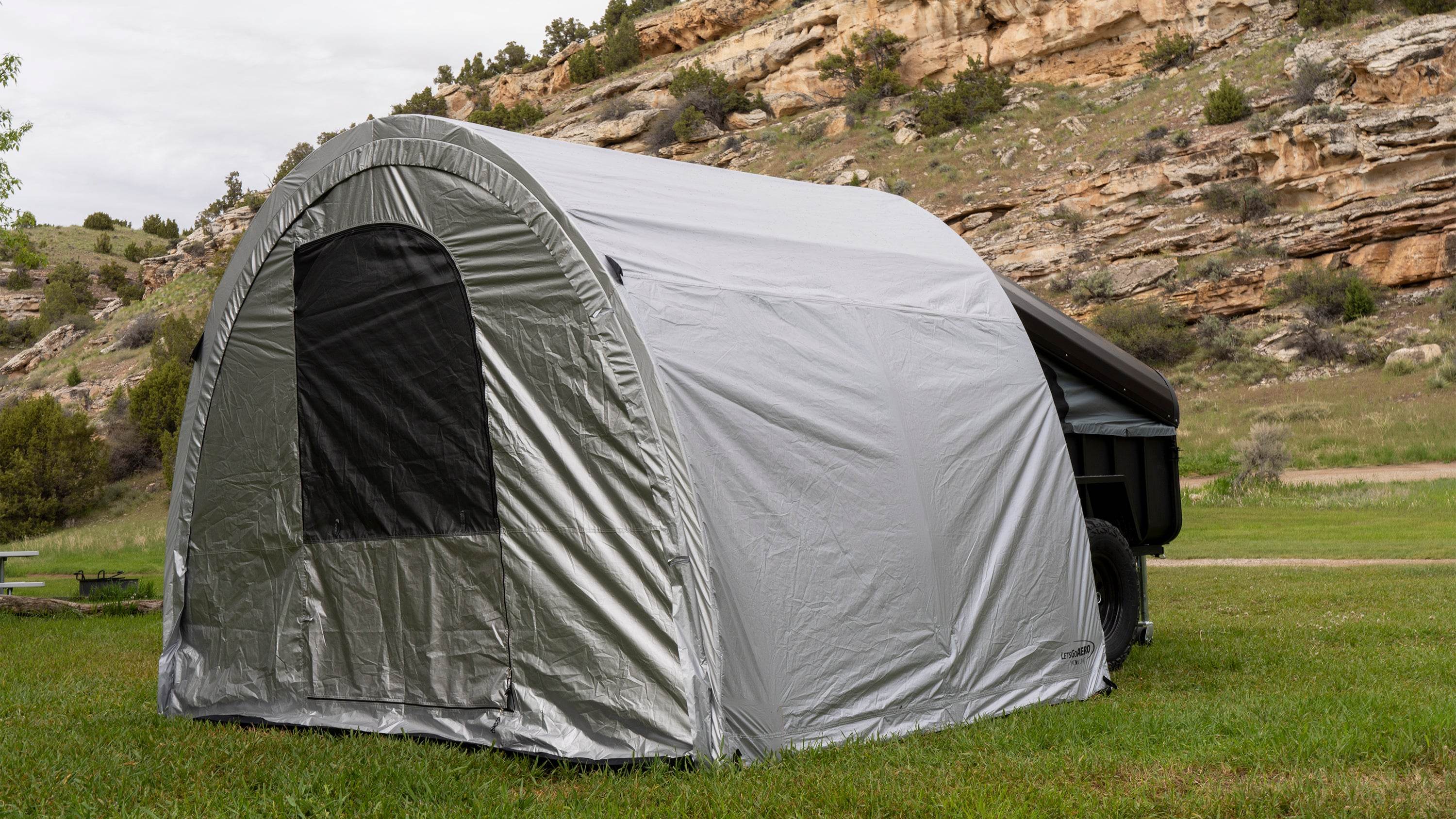 Moon Unit Shelter & Tailgate Tent - Overland Edition - Let's Go Aero