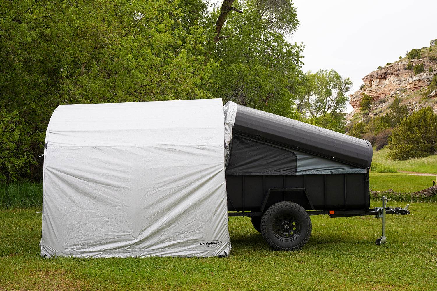 Moon Unit Shelter & Tailgate Tent - Overland Edition - Let's Go Aero