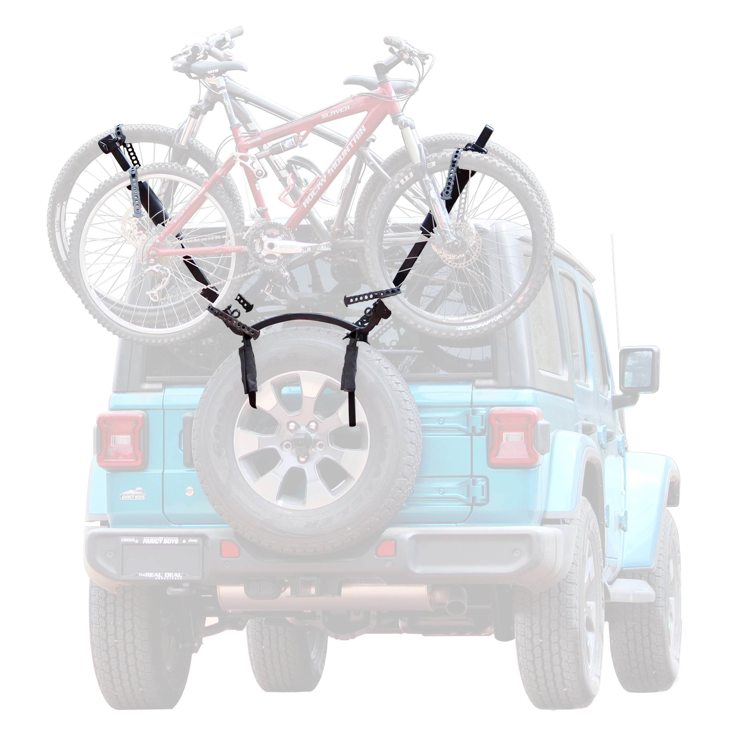 TireBiter 2-Bike Spare Tire Mount - Let's Go Aero