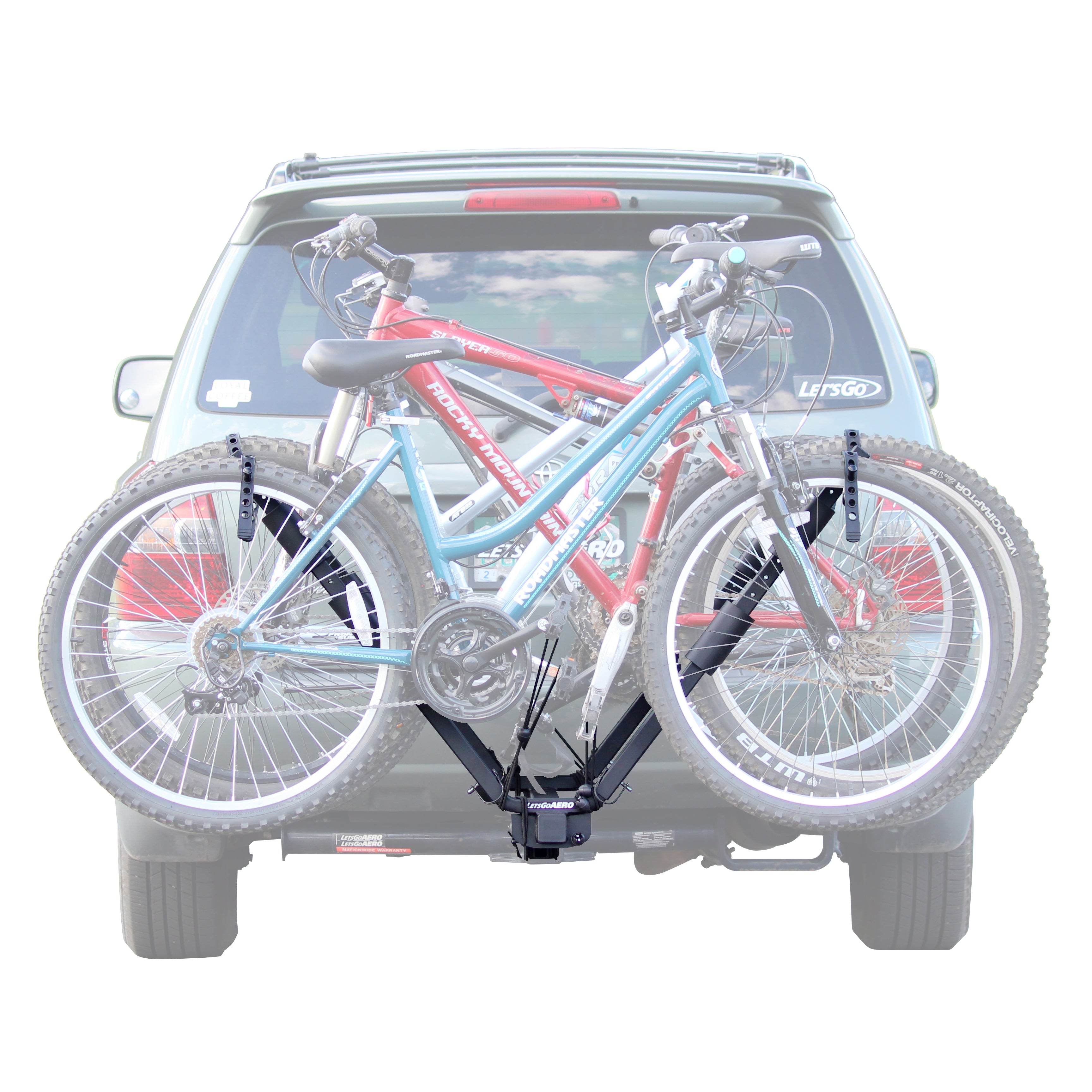 NEO-4 Four Bike Hitch Rack with Tilt Shank - Let's Go Aero