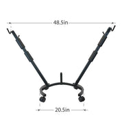 V-Tree 2 Two Bike Mobile Storage Rack - Let's Go Aero