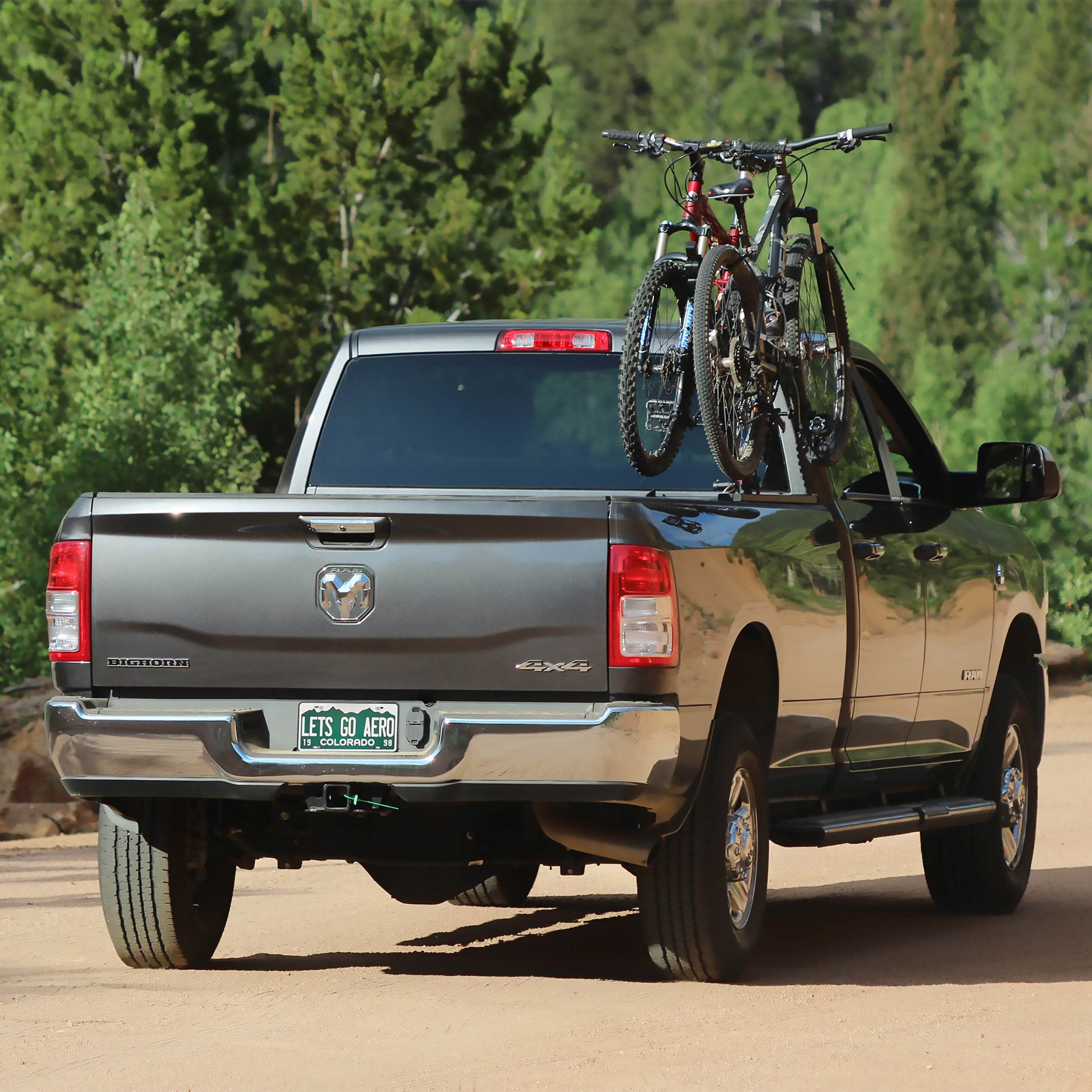 Half Nelson 2-Bike Truck Bed Mount V-Rack - Let's Go Aero