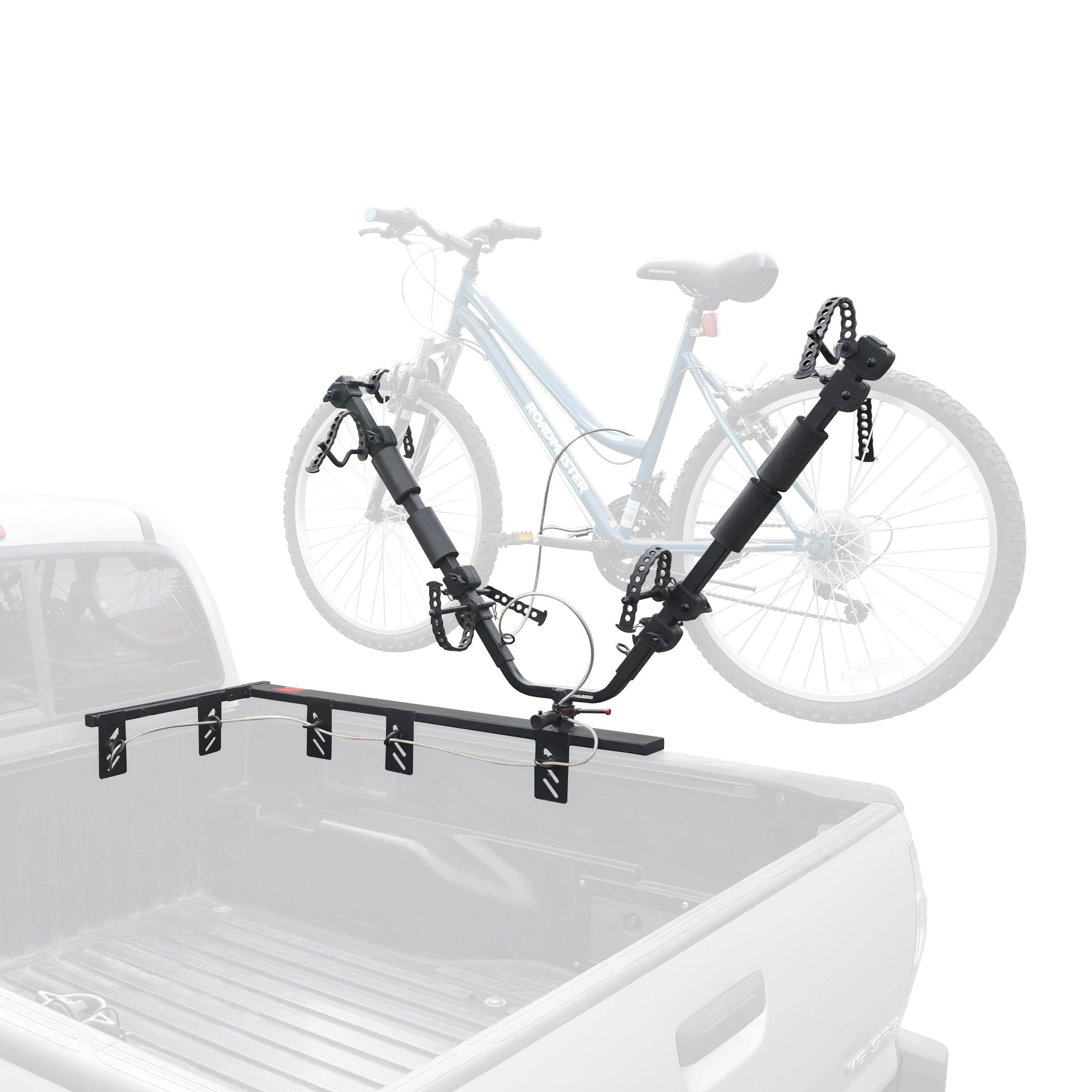 Half Nelson Channel 2-Bike Truck Bed Mount V-Rack - Let's Go Aero