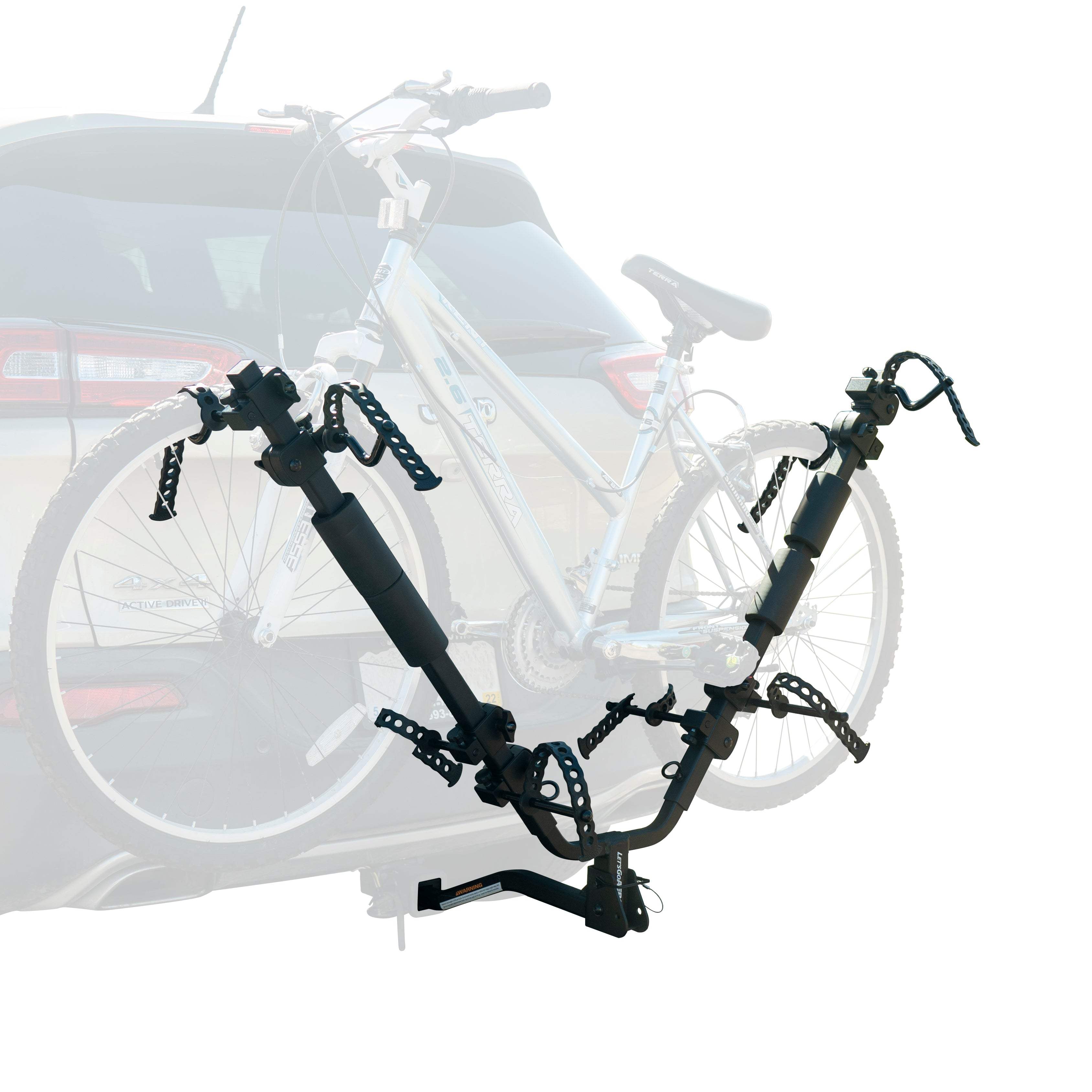 BikeWing-2 PRO Tilting Two Bike Rack - Let's Go Aero