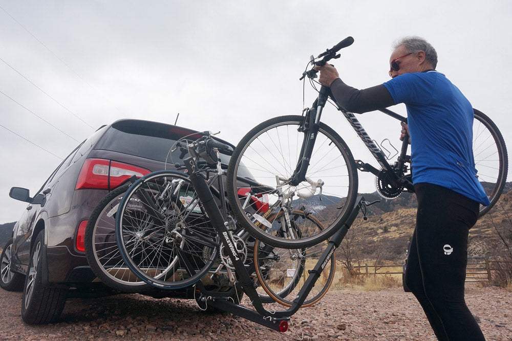 BikeWing-4 Tilt Up Hitch Rack *OVERSTOCK- 40% OFF* - Let's Go Aero