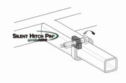 Silent Hitch Pin®: 1/2'' Lockable for 1.25'' Hitches - Let's Go Aero