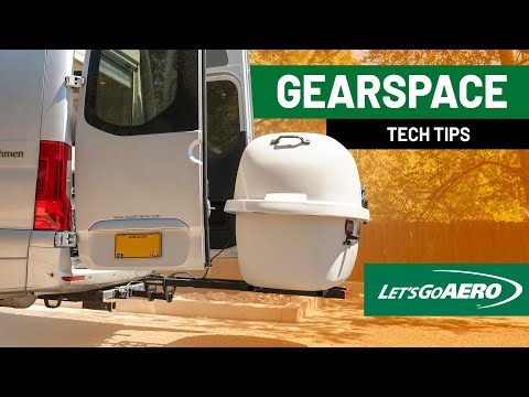 GearSpace Slideout Cargo Carrier -Light Gray