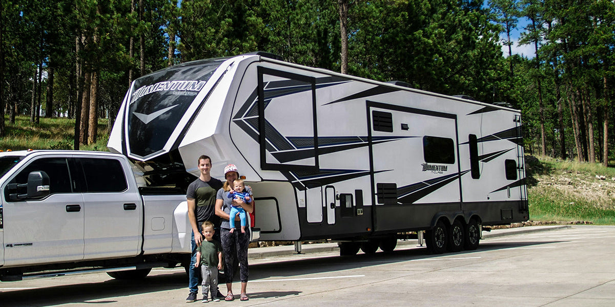 Travel Trailer Camping with Family