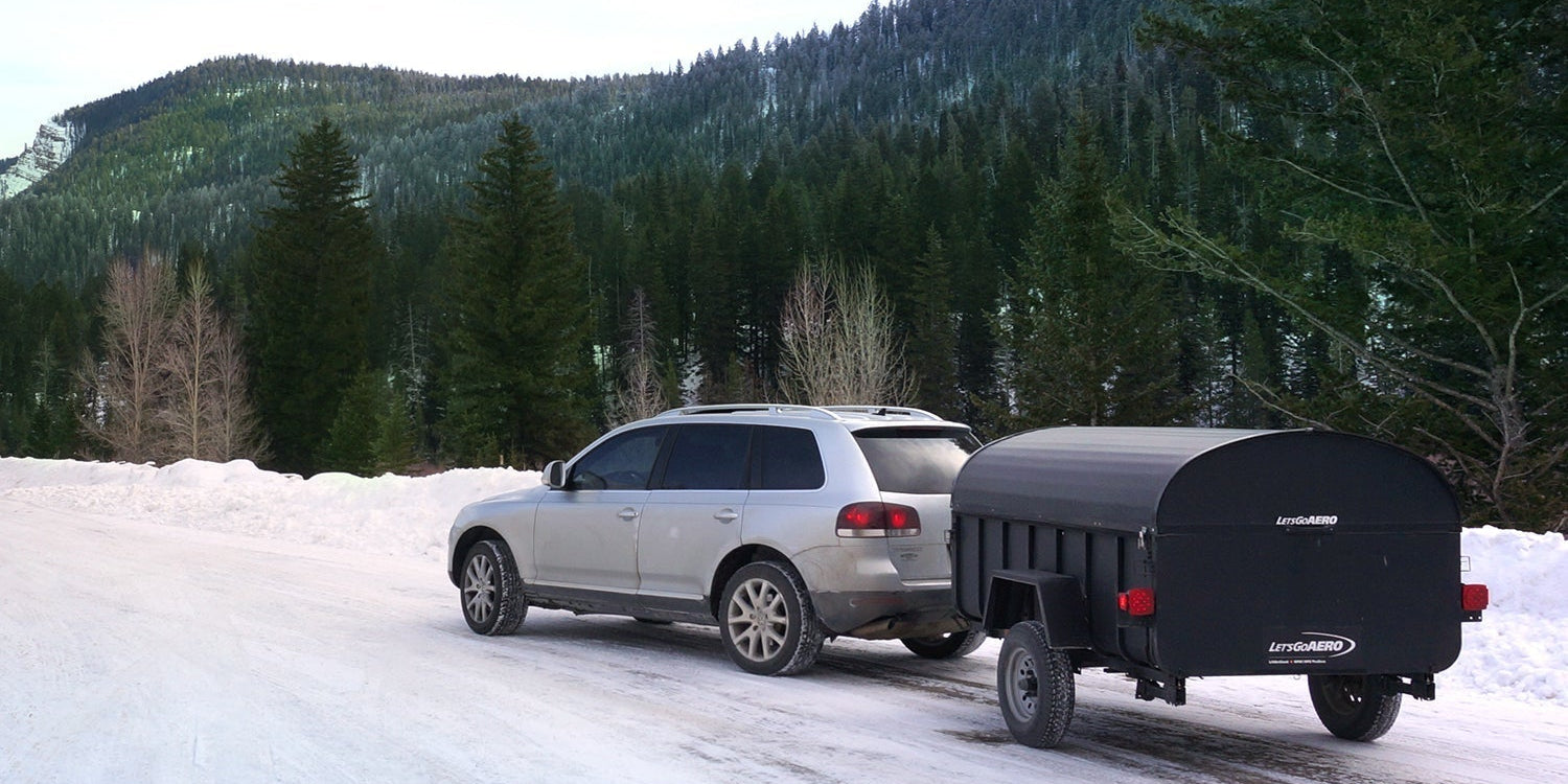 Winter Overland Cargo Trailer