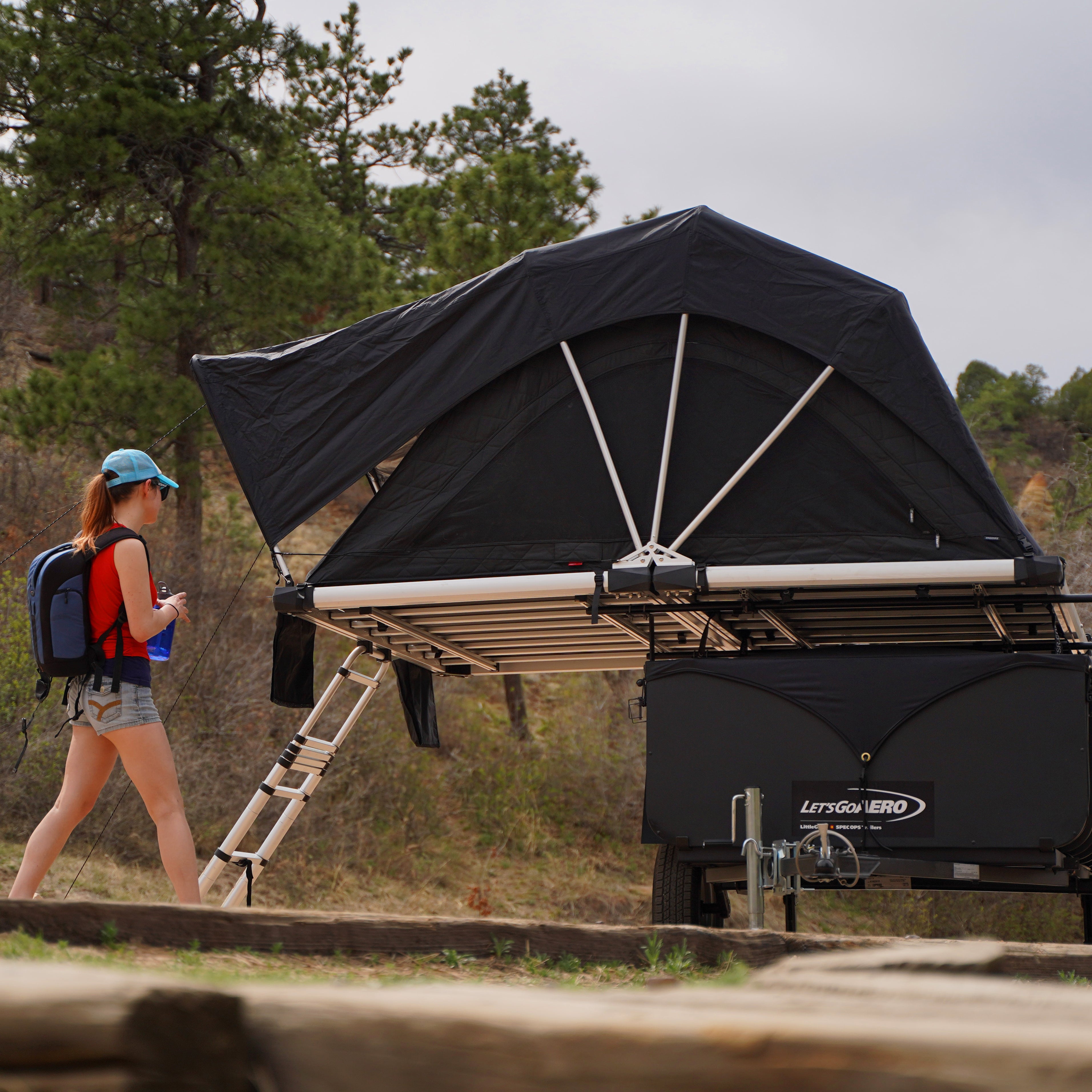 LittleGiant with Rooftop Tent