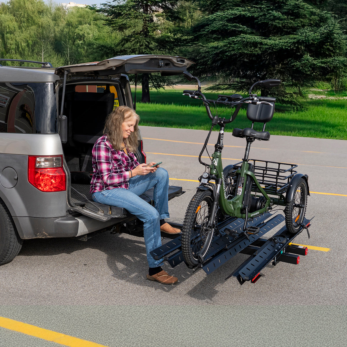 Top Trike Carrier for Addmotor Electric Trikes