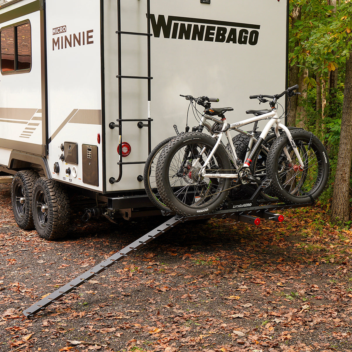 Bike rack on travel trailer photos - Lontgrouptravel.com