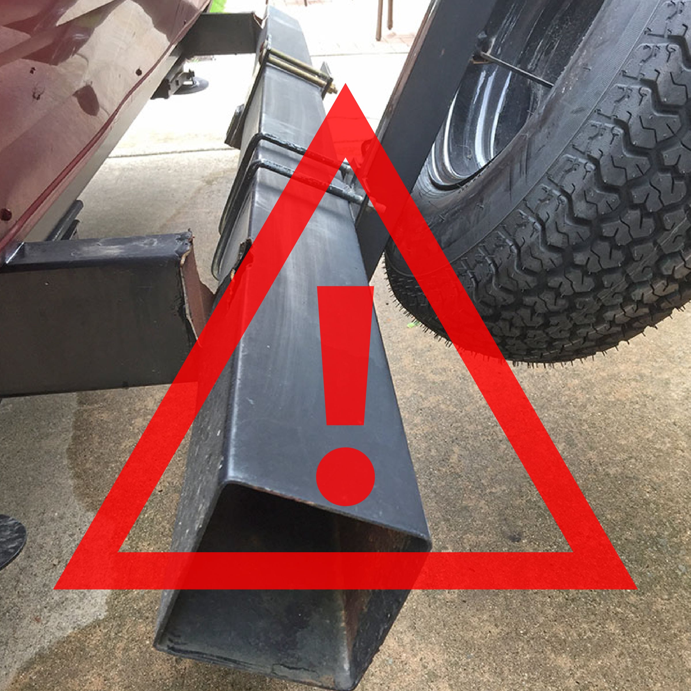 The Hidden Dangers of Bolt-On Bumper Mounted RV Hitch Receivers