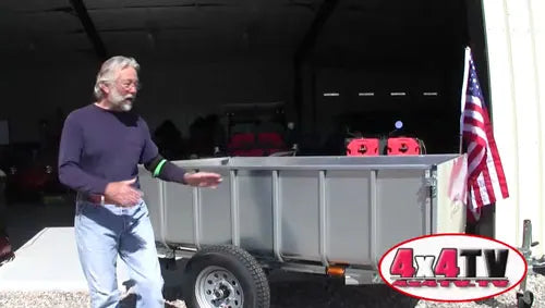 4x4TV Reviews Assembly of LittleGiant Utility Trailer