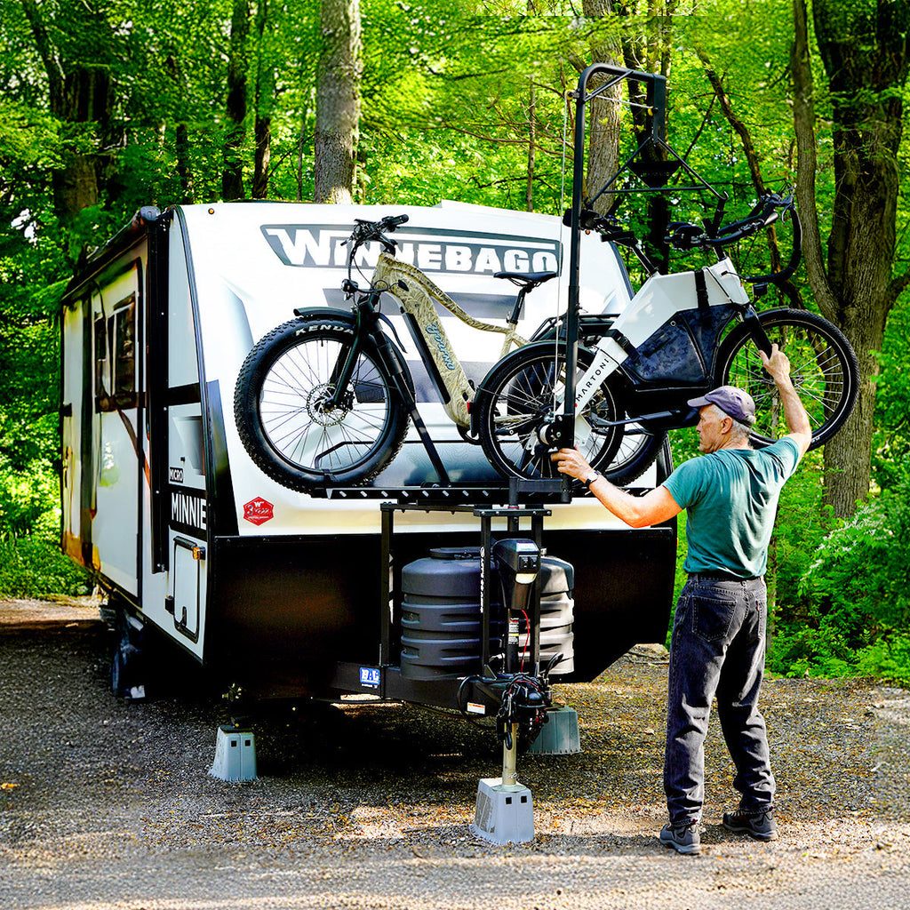 No lift bike racks for heavy bikes