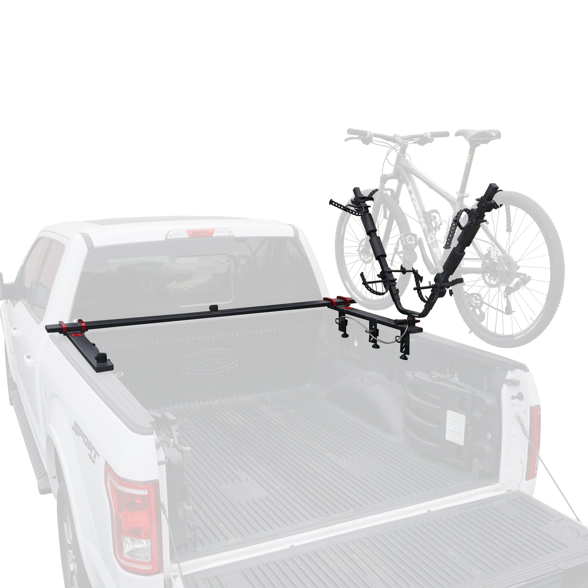Three-Quarter Nelson 2-Bike Truck Bed Mount V-Rack (expandable to 6) *Open Box Return*