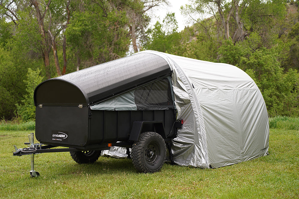 Rear tent self-supporting for T4/T5/T6, with airlock around