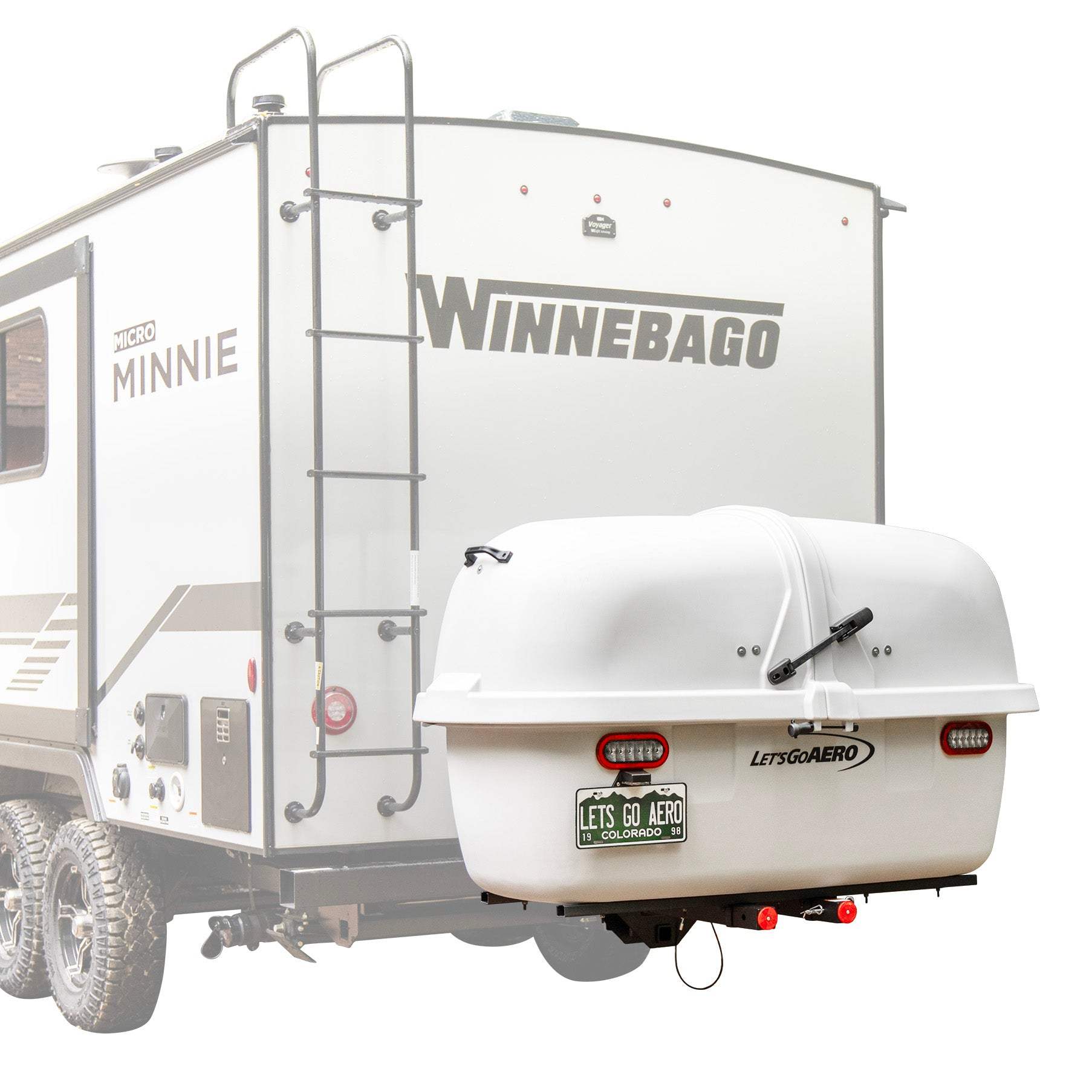 Travel trailer cargo 2025 carrier