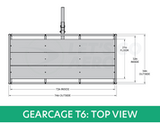 GearCage T6 Folding Cargo Rack