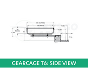 GearCage T6 Folding Cargo Rack
