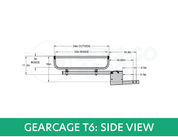 GearCage T6 Folding Cargo Rack - Let's Go Aero