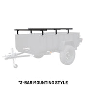 Heavy-Duty Trailer Base Rack - for Sport, Utility, Rooftop Tents - Let's Go Aero