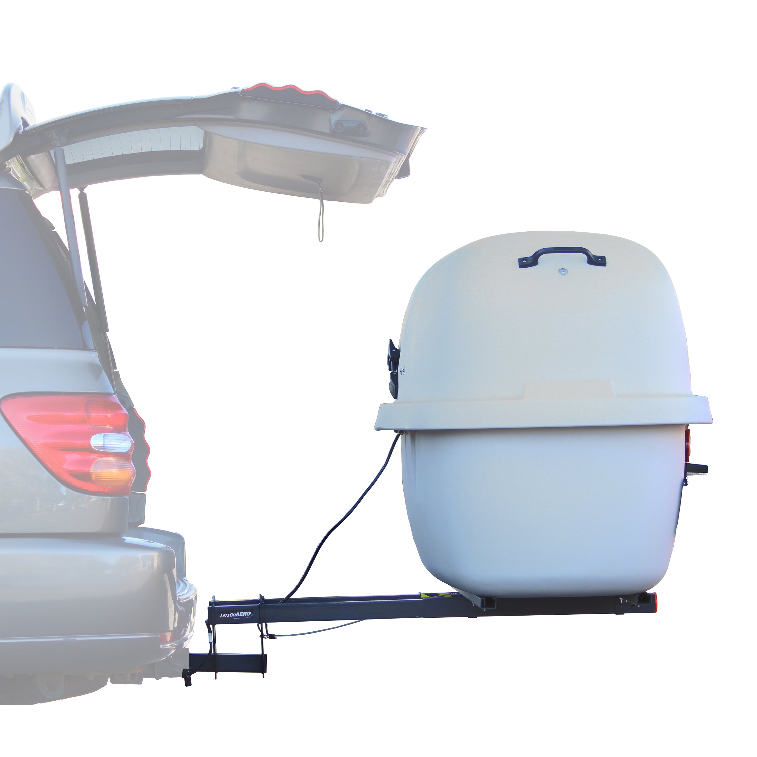 GearSpace Slideout Cargo Carrier -Light Gray