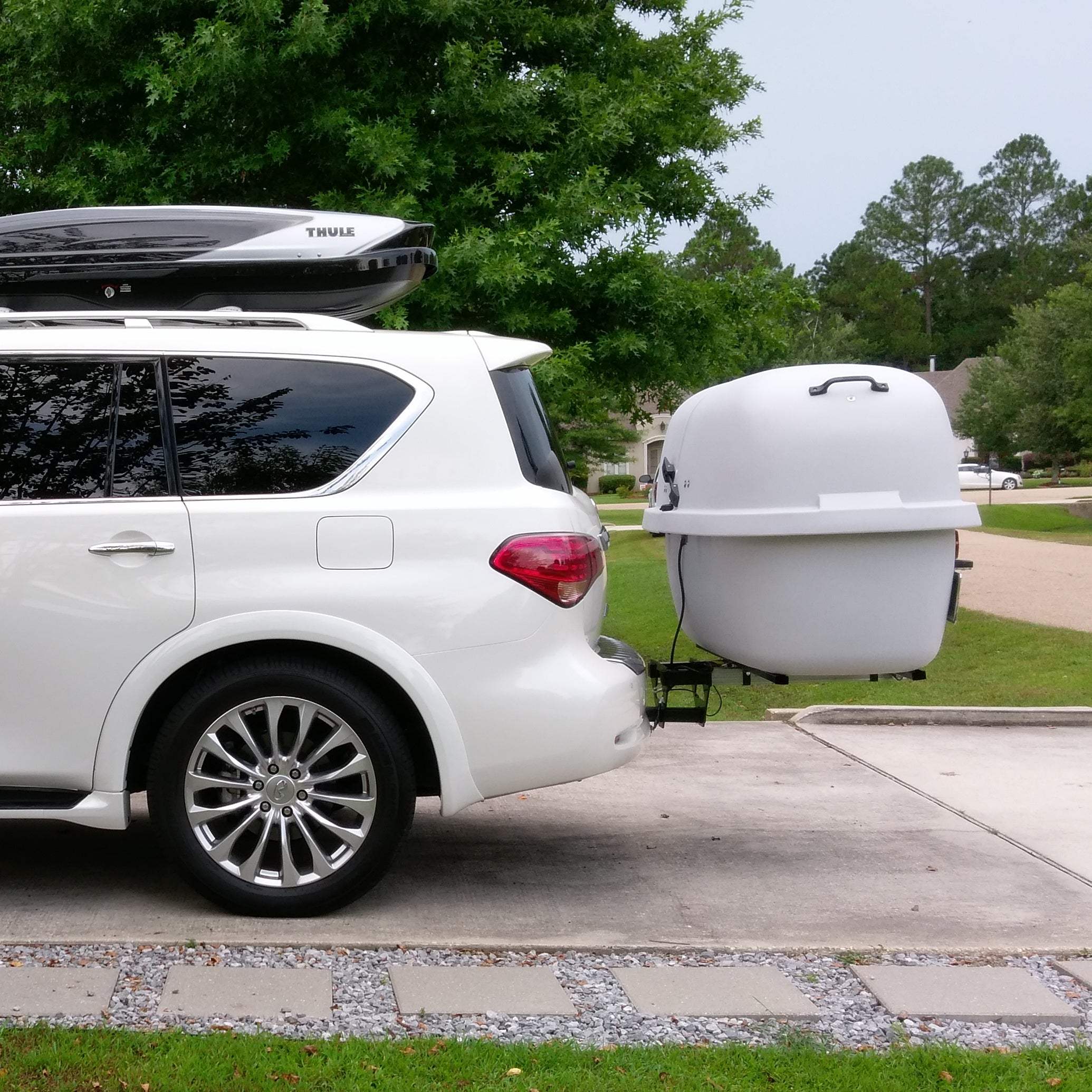 GearSpace Slideout Cargo Carrier -Light Gray