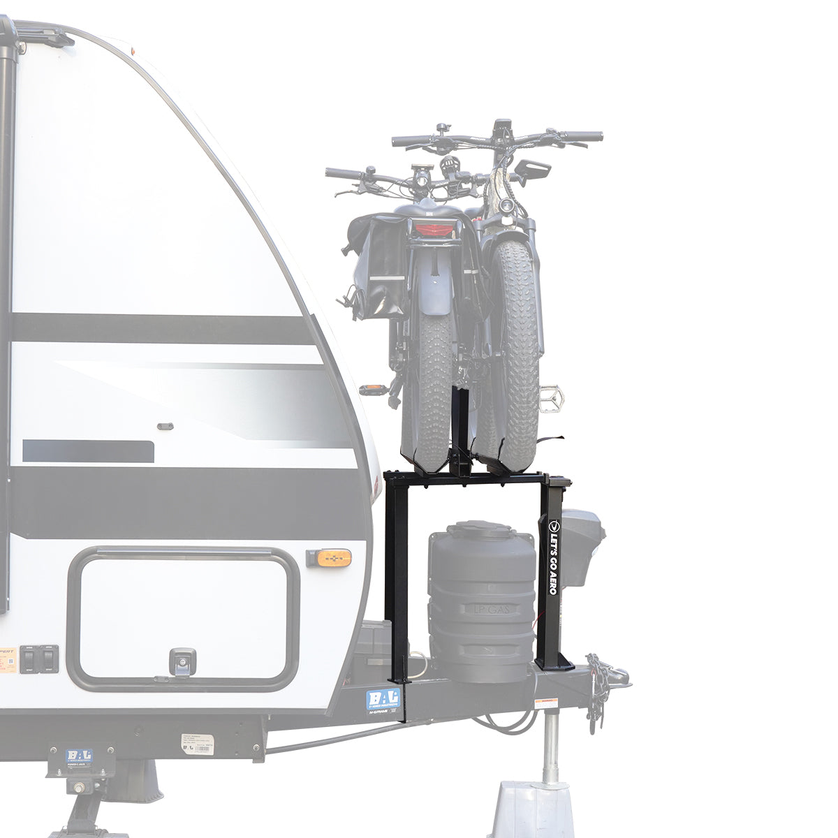 Cargo Carriers Let's Go Aero Jack It Jack-E Two EBike Carrier