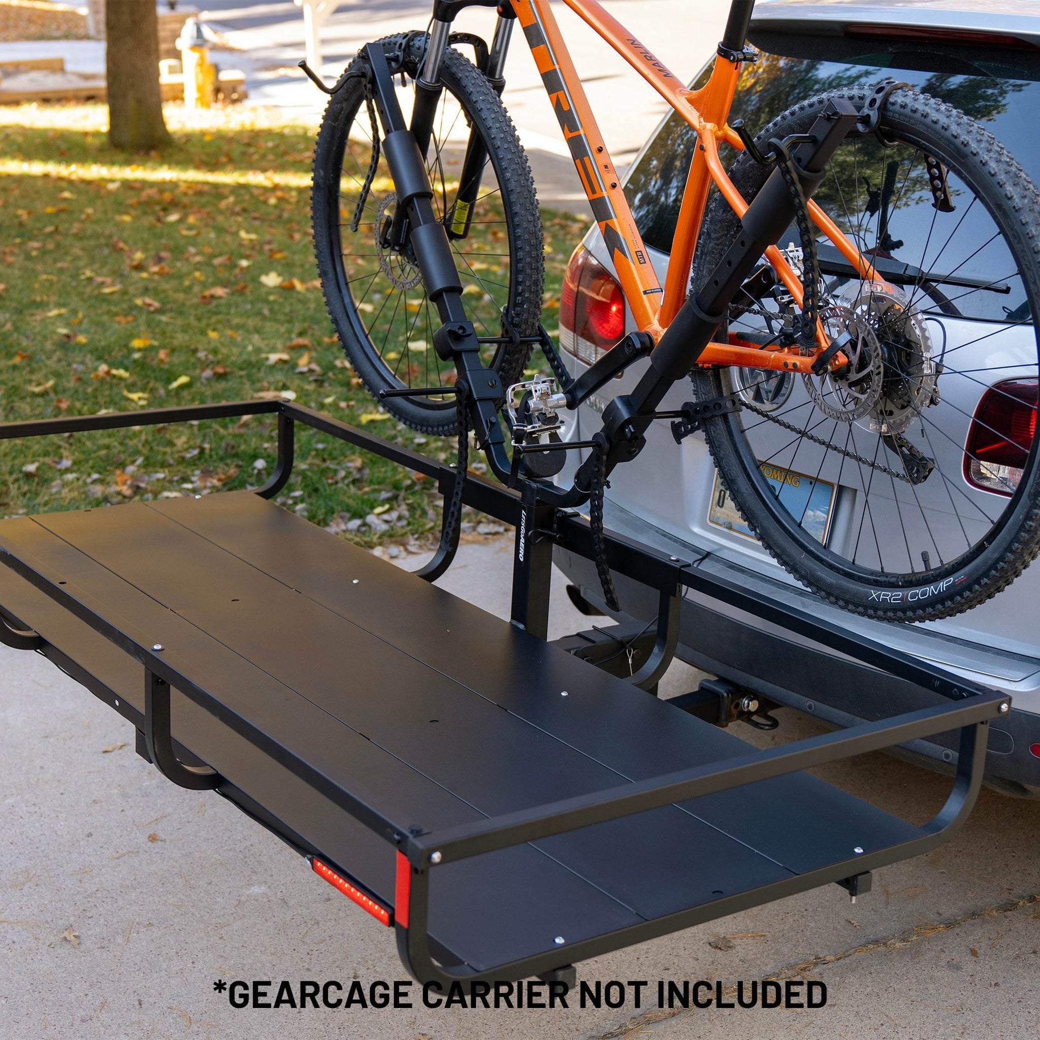 Bike Rack Enclosed Trailer For Hauling Bicycles MHS Bike Package