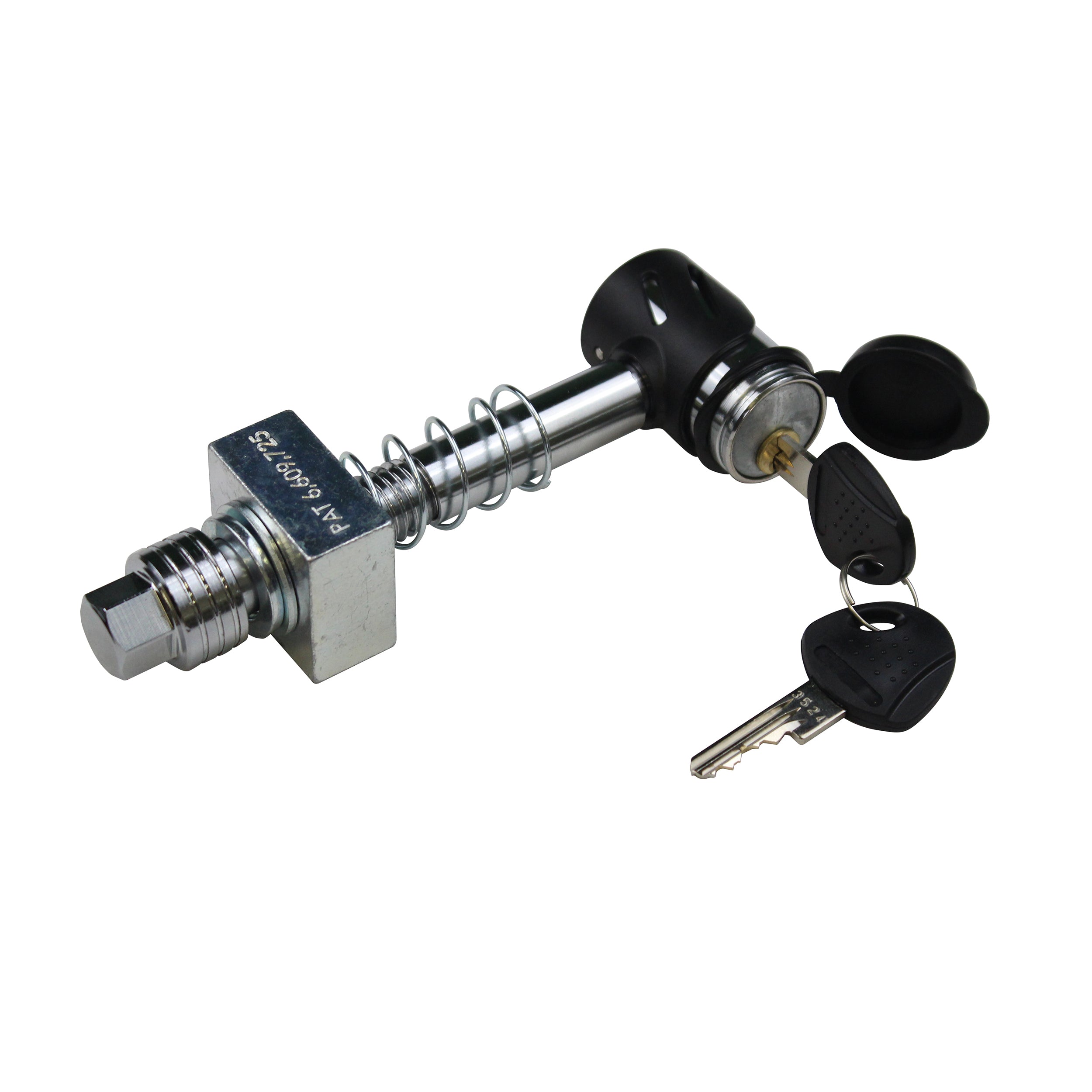 Locking Silent Hitch Pin - 2.5in