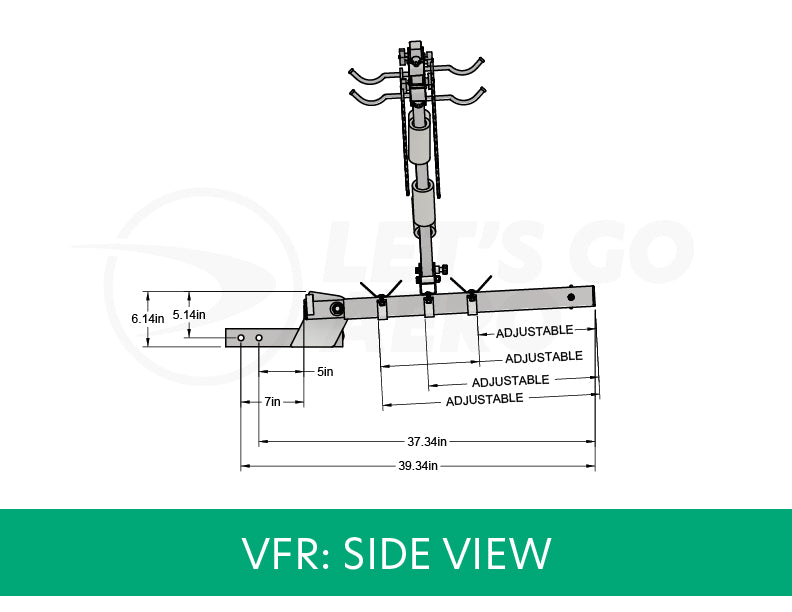 V-Lectric VFR Fold & Slideout eBike Carrier