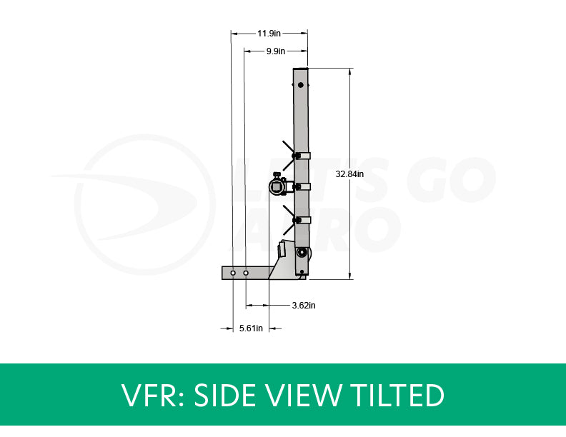 V-Lectric VFR Fold & Slideout eBike Carrier
