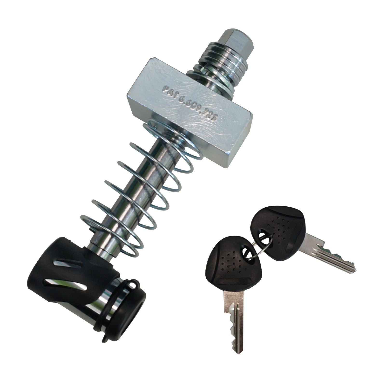 Locking Silent Hitch Pin - 3in